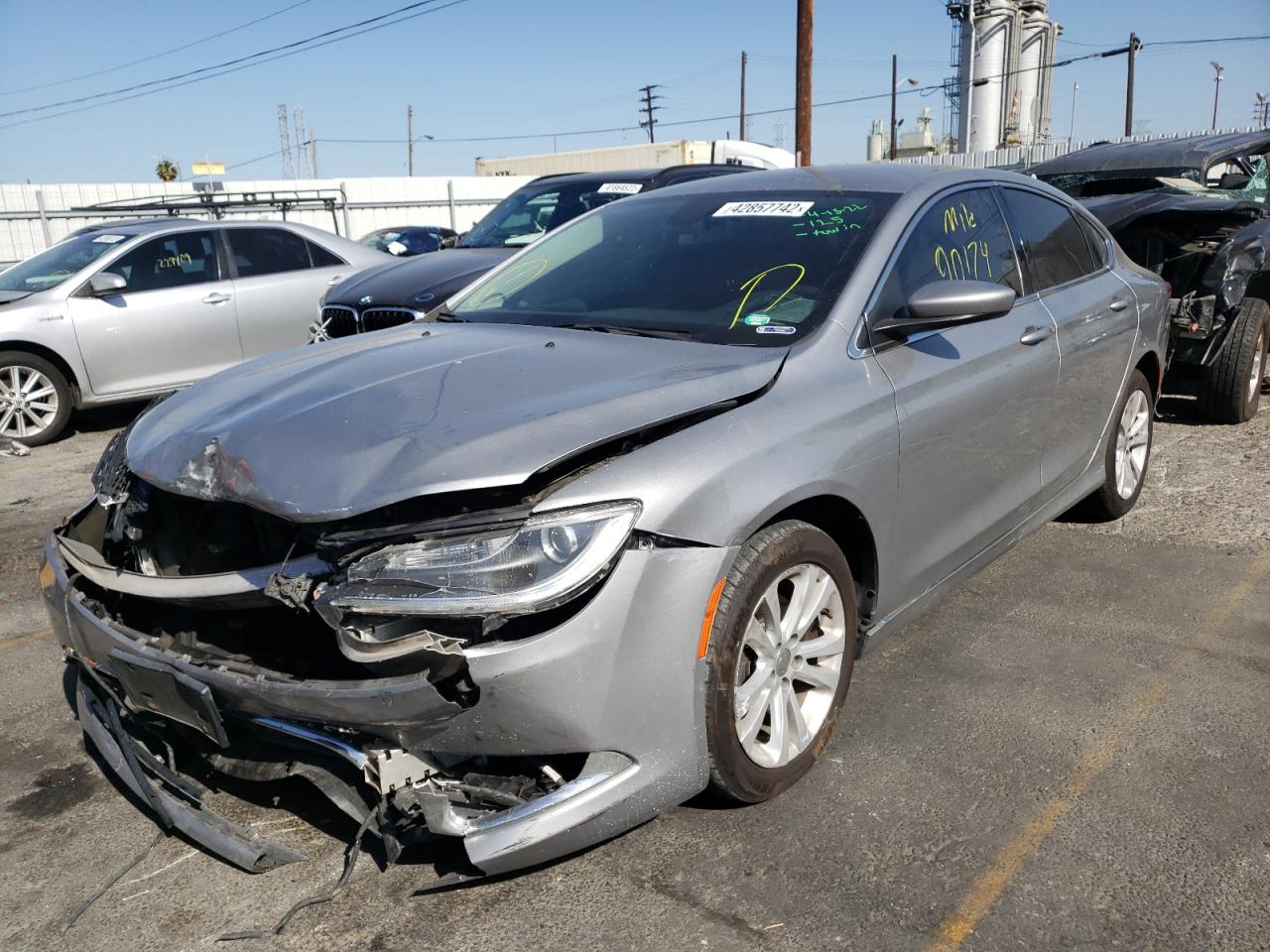 Photo 2 from auction – 2016 CHRYSLER 200 LIMITE with VIN 1C3CCCAB2GN175860