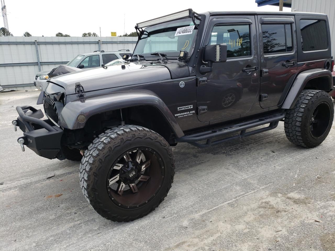 صورة رقم 2 من المزاد - 2017 JEEP WRANGLER U مع VIN 1C4HJWDG3HL570062