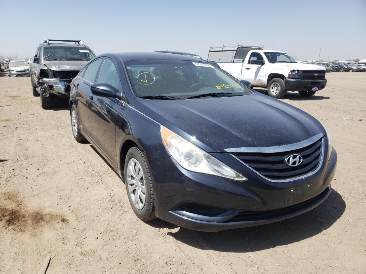 HYUNDAI SONATA GLS 2011 with VIN 5NPEB4ACXBH095088 - Photo from auction