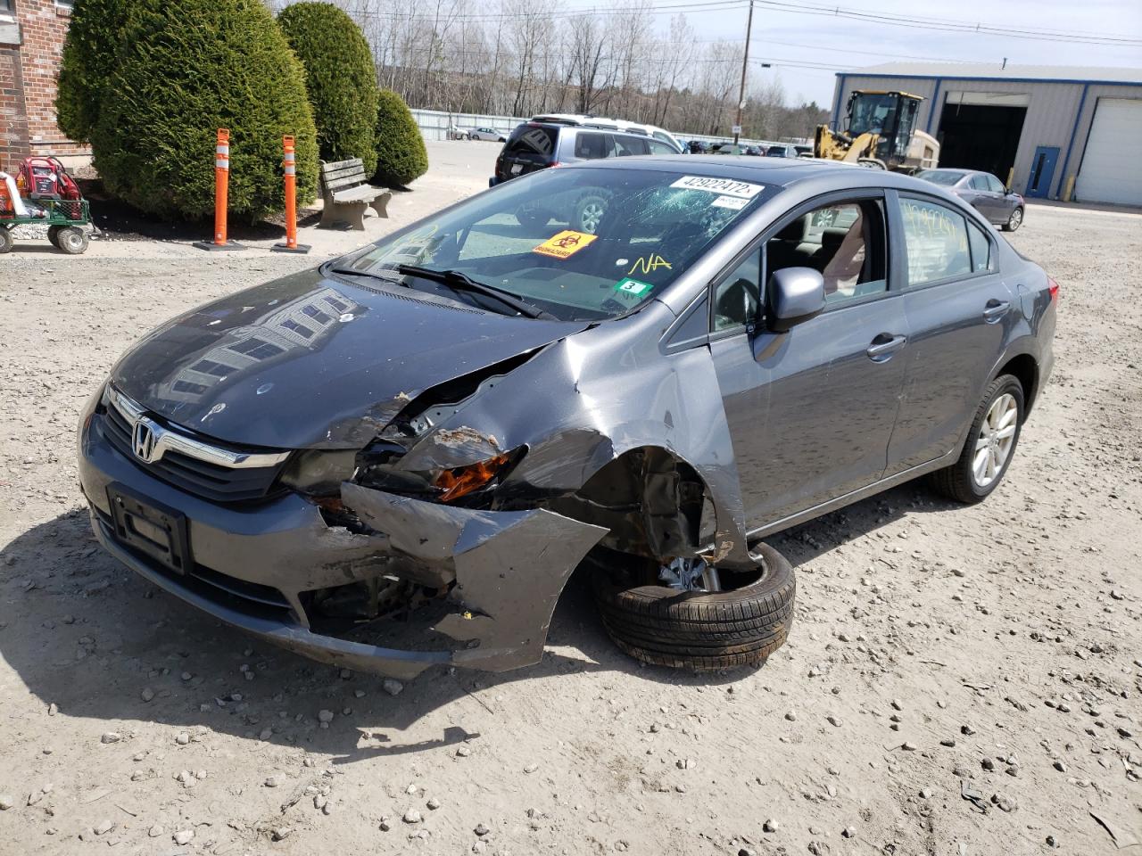 Photo 2 from auction – 2012 HONDA CIVIC EX with VIN 2HGFB2F82CH329751