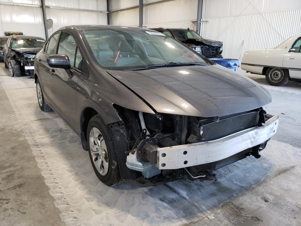 Photo 1 from auction – 2014 HONDA CIVIC LX with VIN 19XFB2F54EE025419