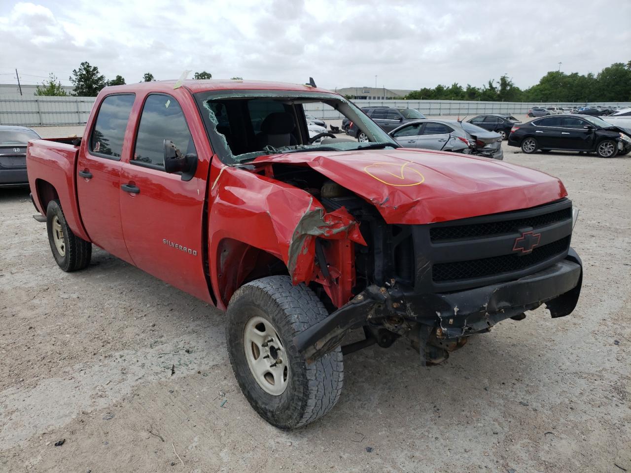 CHEVROLET SILVERADO 2007 with VIN 2GCEC13C671540878 - Photo from auction