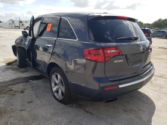 Photo 3 from auction – 2012 ACURA MDX TECHNO with VIN 2HNYD2H39CH515929