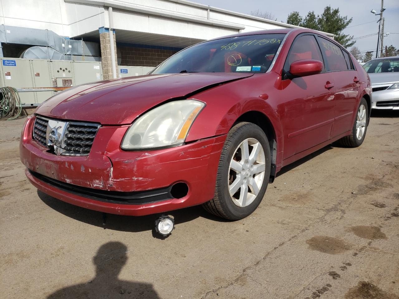 Photo 2 from auction – 2004 NISSAN MAXIMA SE with VIN 1N4BA41EX4C917108