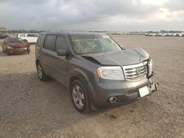 HONDA PILOT EXL 2013 with VIN 5FNYF3H50DB008853 - Photo from auction