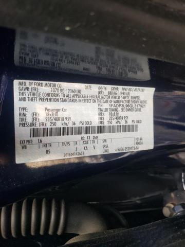 Photo 10 from auction – 2016 FORD FOCUS ST with VIN 1FADP3L96GL317921