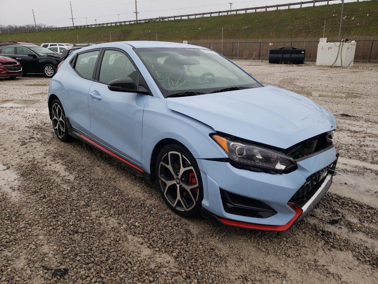 HYUNDAI VELOSTER N 2020 with VIN KMHT36AH7LU005233 - Photo from auction