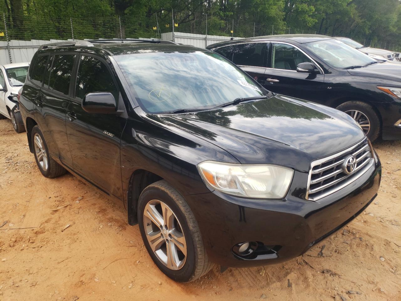 TOYOTA HIGHLANDER 2008 with VIN JTEES43A782088360 - Photo from auction