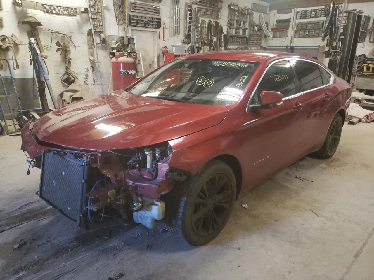 Photo 2 from auction – 2015 CHEVROLET IMPALA LT with VIN 2G1125S38F9141618