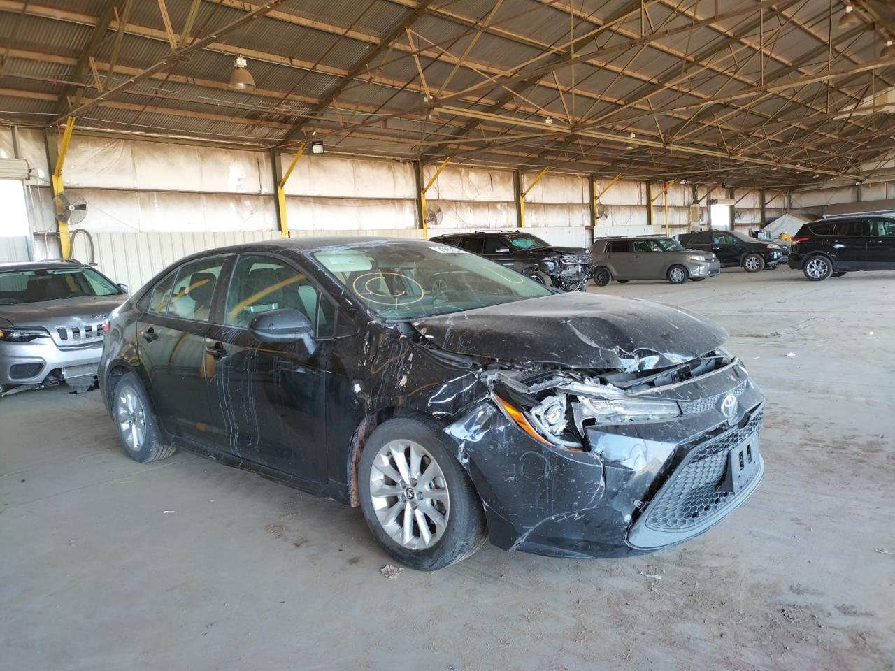 Photo 1 from auction – 2020 TOYOTA COROLLA LE with VIN 5YFHPRAEXLP015743