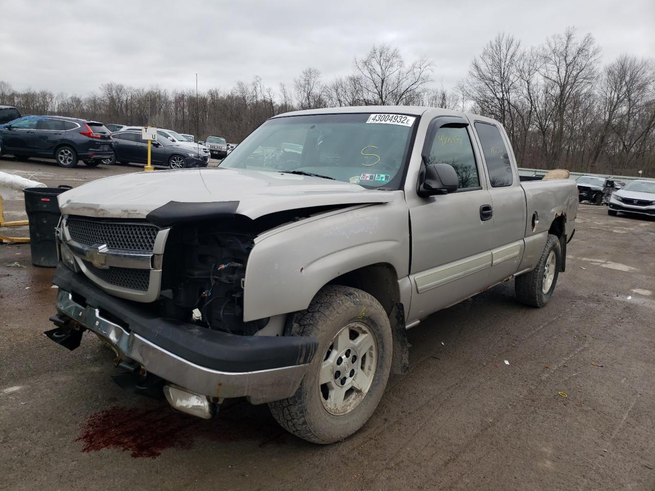 Photo 2 from auction – 2005 CHEVROLET SILVERADO with VIN 1GCEK19B95E239986