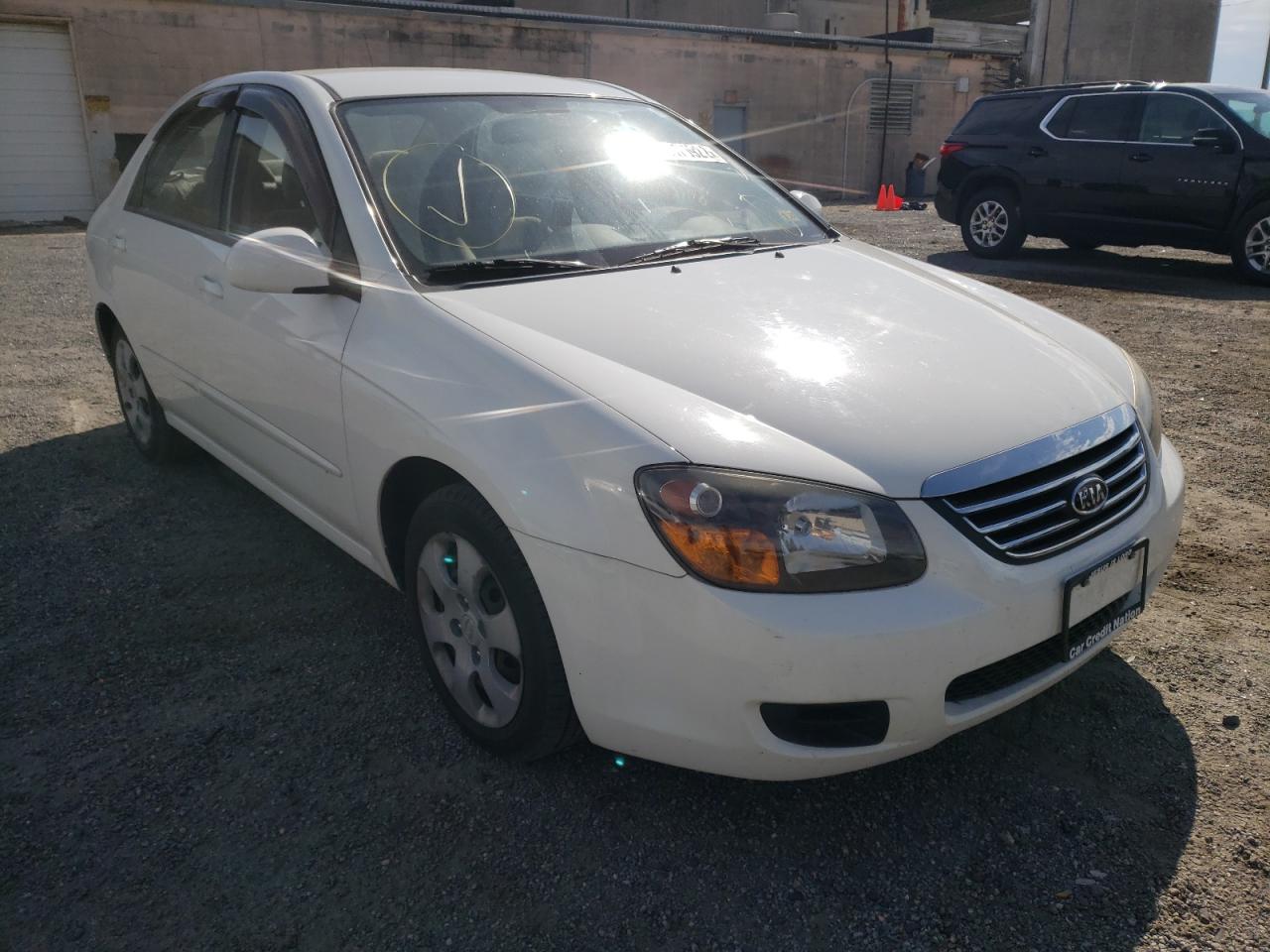 KIA SPECTRA EX 2009 with VIN KNAFE222195665556 - Photo from auction