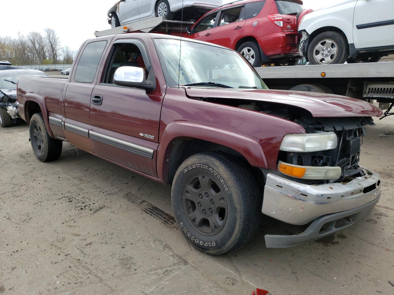 CHEVROLET SILVERADO 2002 with VIN 2GCEK19TX21352383 - Photo from auction