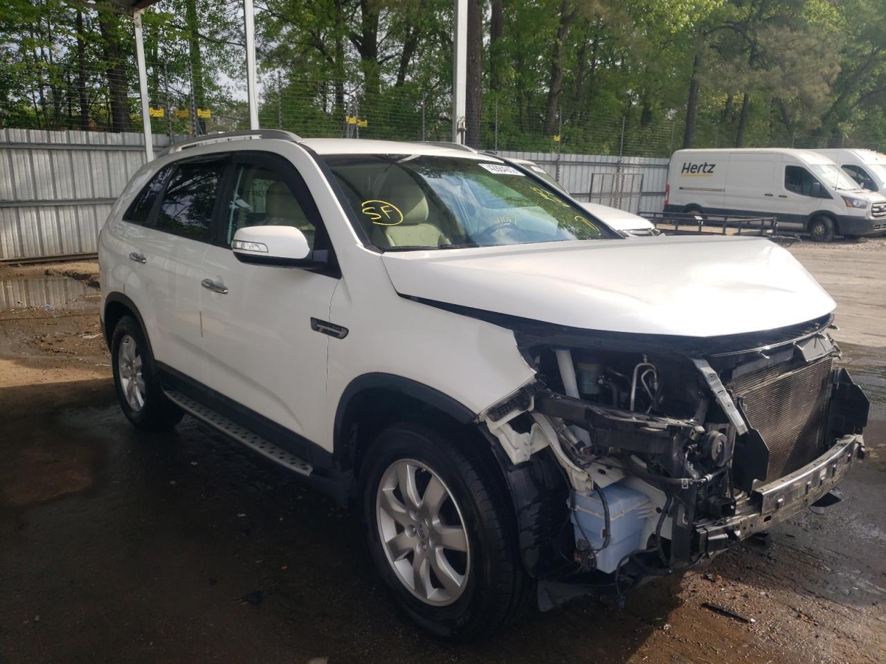 KIA SORENTO BA 2012 with VIN 5XYKT3A62CG292804 - Photo from auction