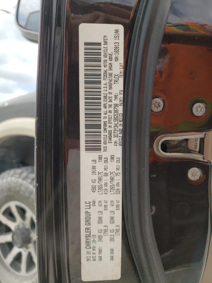 Photo 10 from auction – 2011 DODGE RAM 3500 with VIN 3D73Y3HL5BG538798