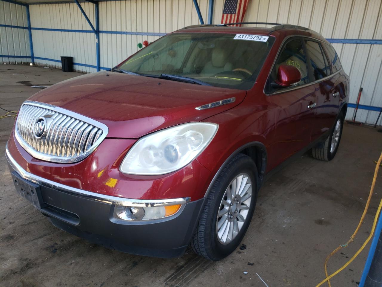 Photo 2 from auction – 2011 BUICK ENCLAVE CX with VIN 5GAKRAED7BJ107853