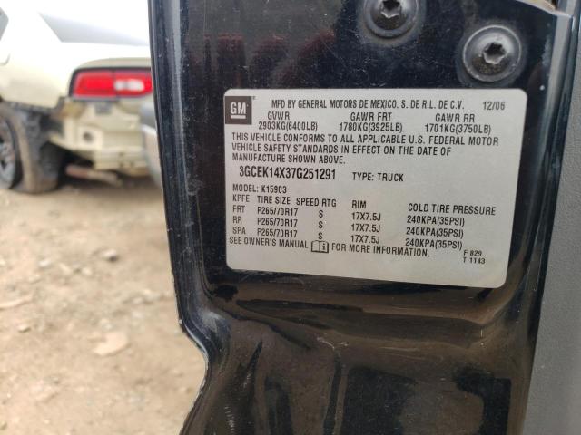 Photo 10 from auction – 2007 CHEVROLET silverado with VIN 3GCEK14X37G251291
