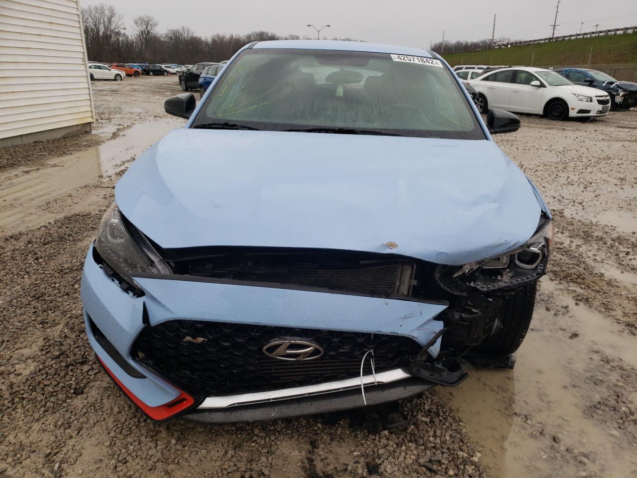 Photo 9 from auction – 2020 HYUNDAI VELOSTER N with VIN KMHT36AH7LU005233