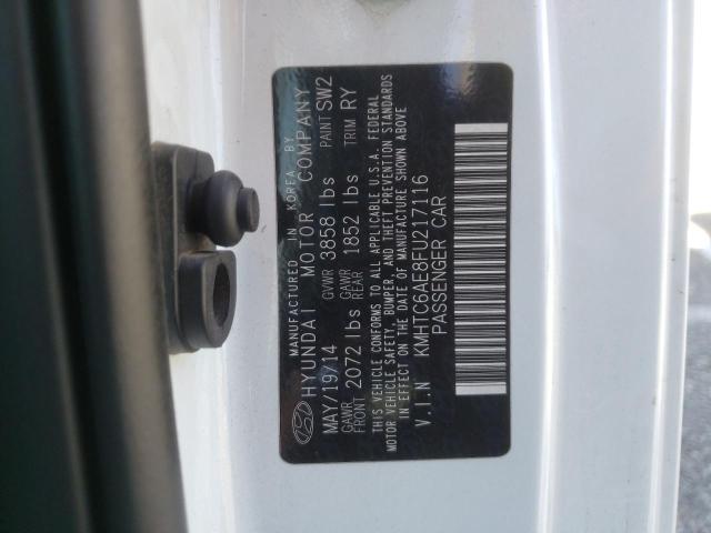 Photo 10 from auction – 2015 HYUNDAI VELOSTER T with VIN KMHTC6AE8FU217116