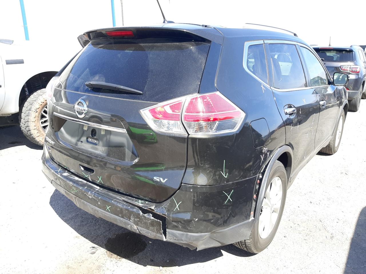 Photo 4 from auction – 2015 NISSAN ROGUE S with VIN 5N1AT2ML7FC855499
