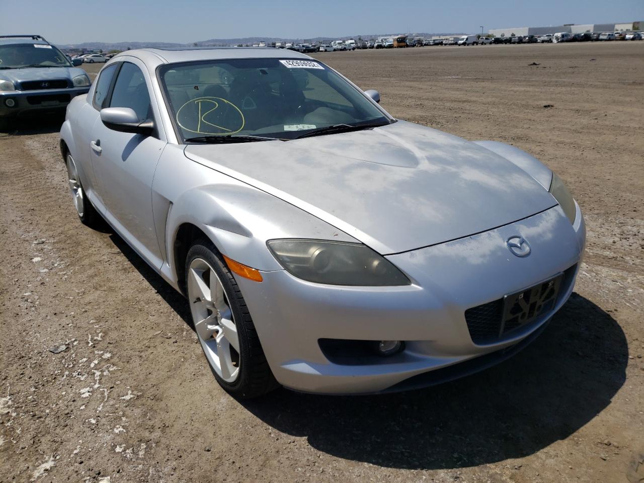 MAZDA RX8 2004 with VIN JM1FE17NX40129212 - Photo from auction