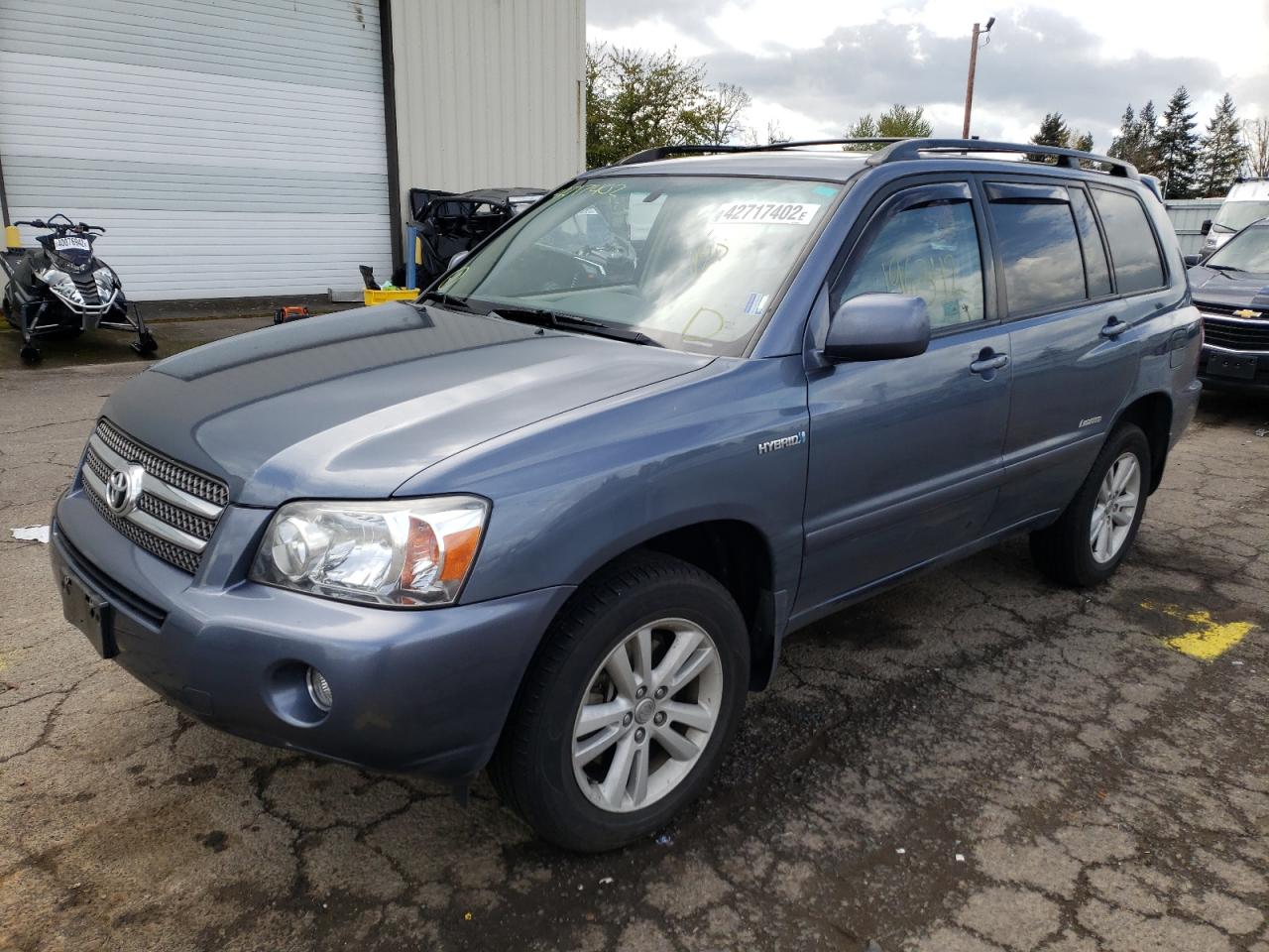 Photo 2 from auction – 2007 TOYOTA HIGHLANDER with VIN JTEHW21A570040147
