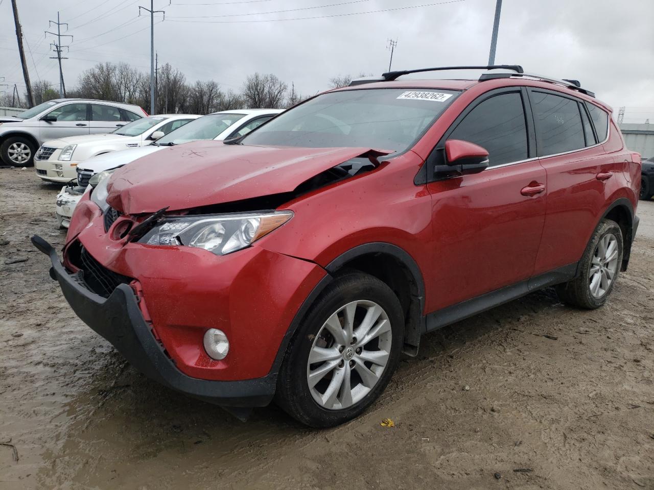 Photo 2 from auction – 2014 TOYOTA RAV4 LIMIT with VIN 2T3DFREV6EW176644
