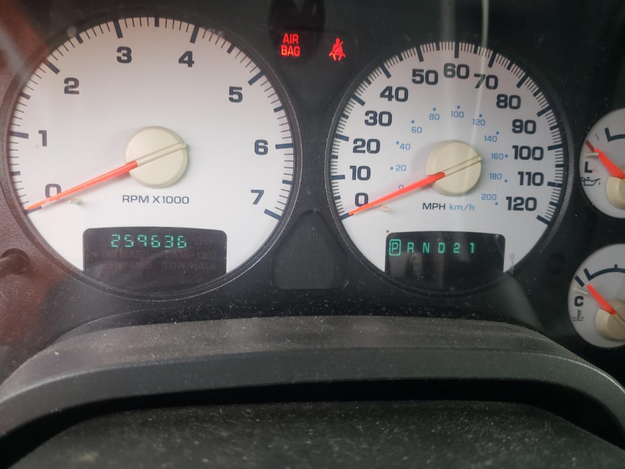 Photo 8 from auction – 2004 DODGE RAM 1500 S with VIN 1D7HA18D14J233419