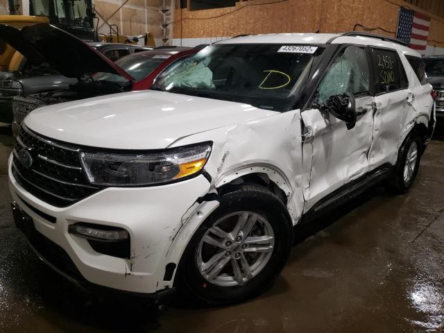 Photo 2 from auction – 2021 FORD EXPLORER X with VIN 1FMSK8DH3MGC13681