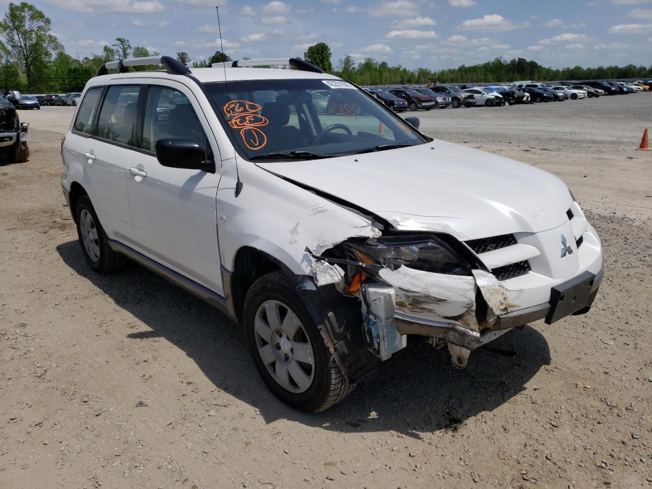 MITSUBISHI OUTLANDER 2004 with VIN JA4LX31F94U003629 - Photo from auction