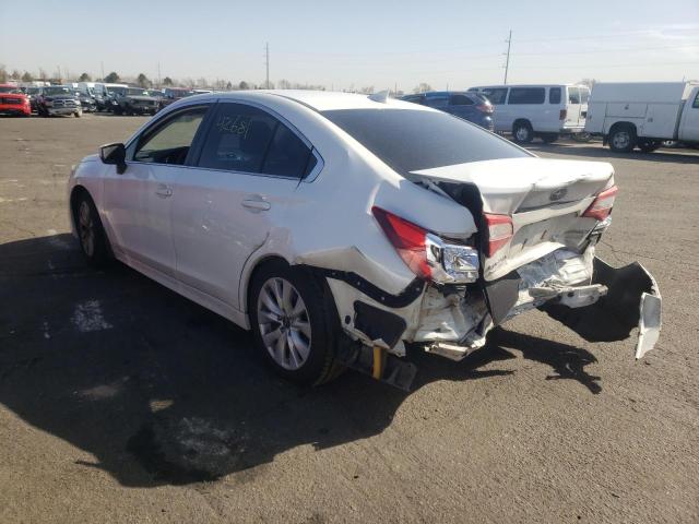 Photo 3 from auction – 2016 SUBARU LEGACY 2.5 with VIN 4S3BNAC66G3005373