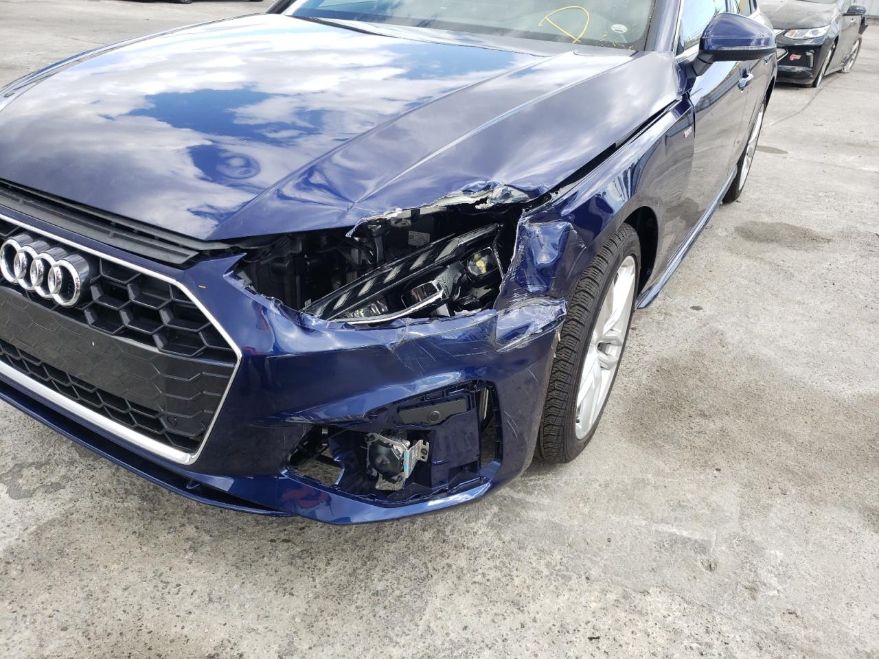 Photo 9 from auction – 2021 AUDI A4 PREMIUM with VIN WAUEAAF41MN010822