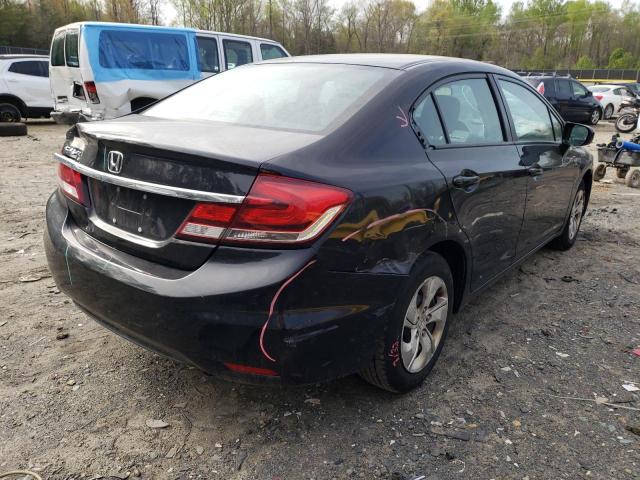 Photo 4 from auction – 2014 HONDA CIVIC LX with VIN 19XFB2F50EE260514
