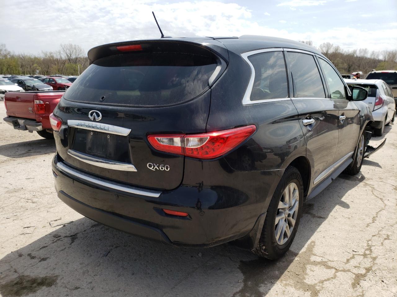 Photo 4 from auction – 2014 INFINITI QX60 with VIN 5N1AL0MM2EC515348
