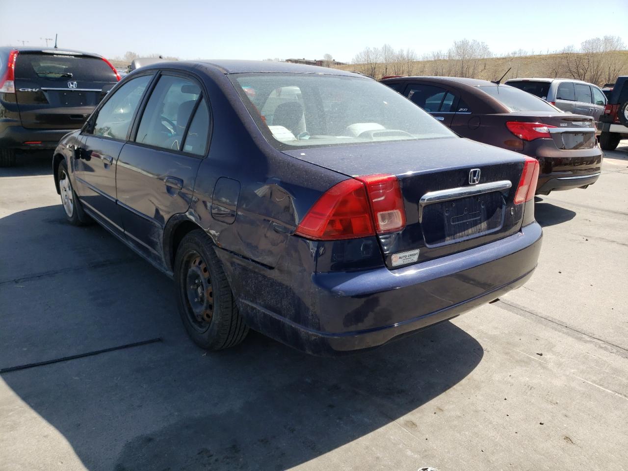 Photo 3 from auction – 2002 HONDA CIVIC EX with VIN 1HGES25882L082900