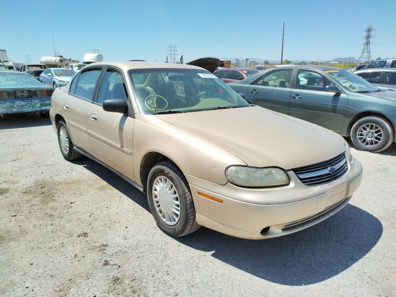 CHEVROLET MALIBU 2001 with VIN 1G1ND52J616236897 - Photo from auction