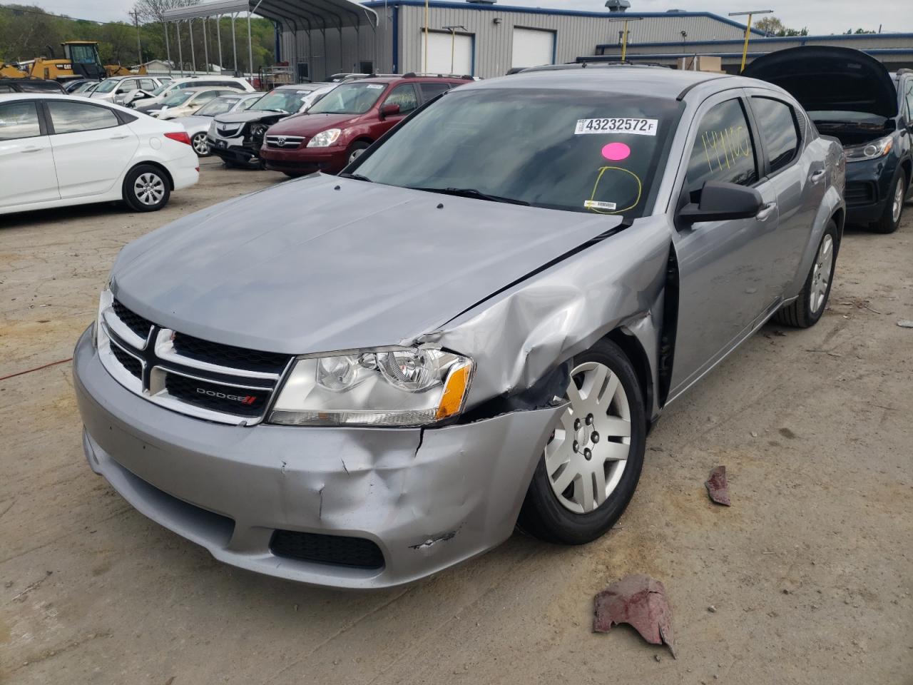 Photo 2 from auction – 2014 DODGE AVENGER SE with VIN 1C3CDZAB7EN125713