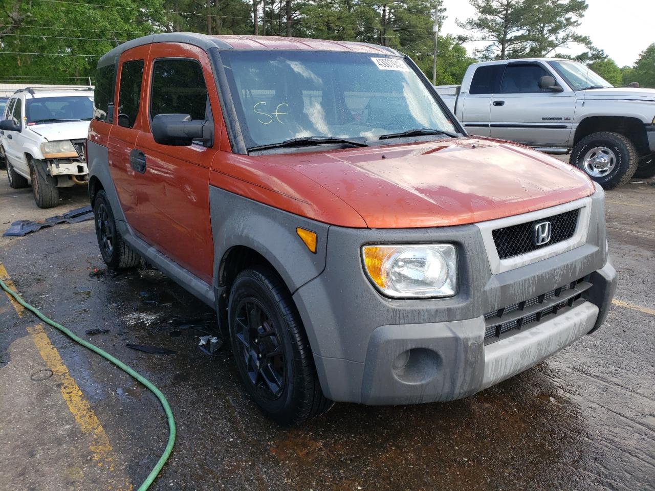 HONDA ELEMENT LX 2005 with VIN 5J6YH28355L017172 - Photo from auction
