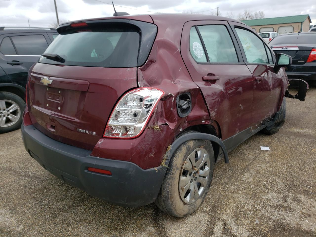Photo 4 from auction – 2016 CHEVROLET TRAX LS with VIN 3GNCJKSB6GL250058