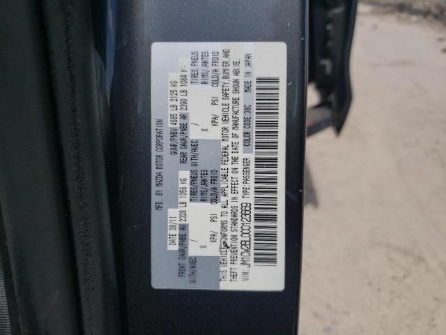 Photo 10 from auction – 2012 MAZDA 5 with VIN JM1CW2BL0C0123669