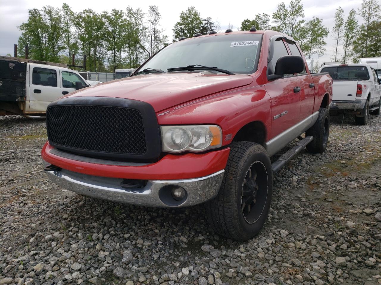 Photo 2 from auction – 2003 DODGE RAM 2500 S with VIN 3D7KU28D23G778631