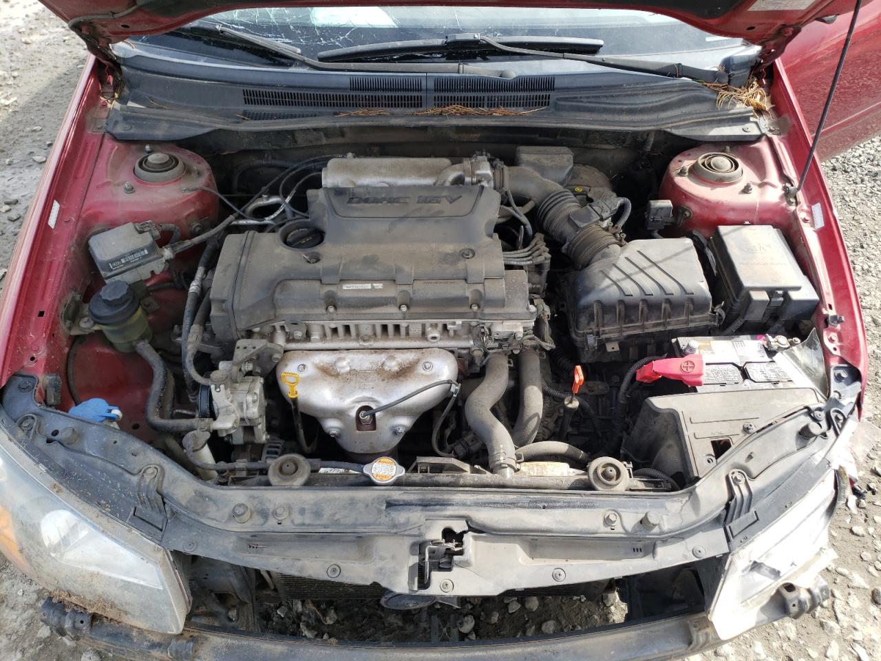 Photo 7 from auction – 2009 KIA SPECTRA EX with VIN KNAFE222495668581