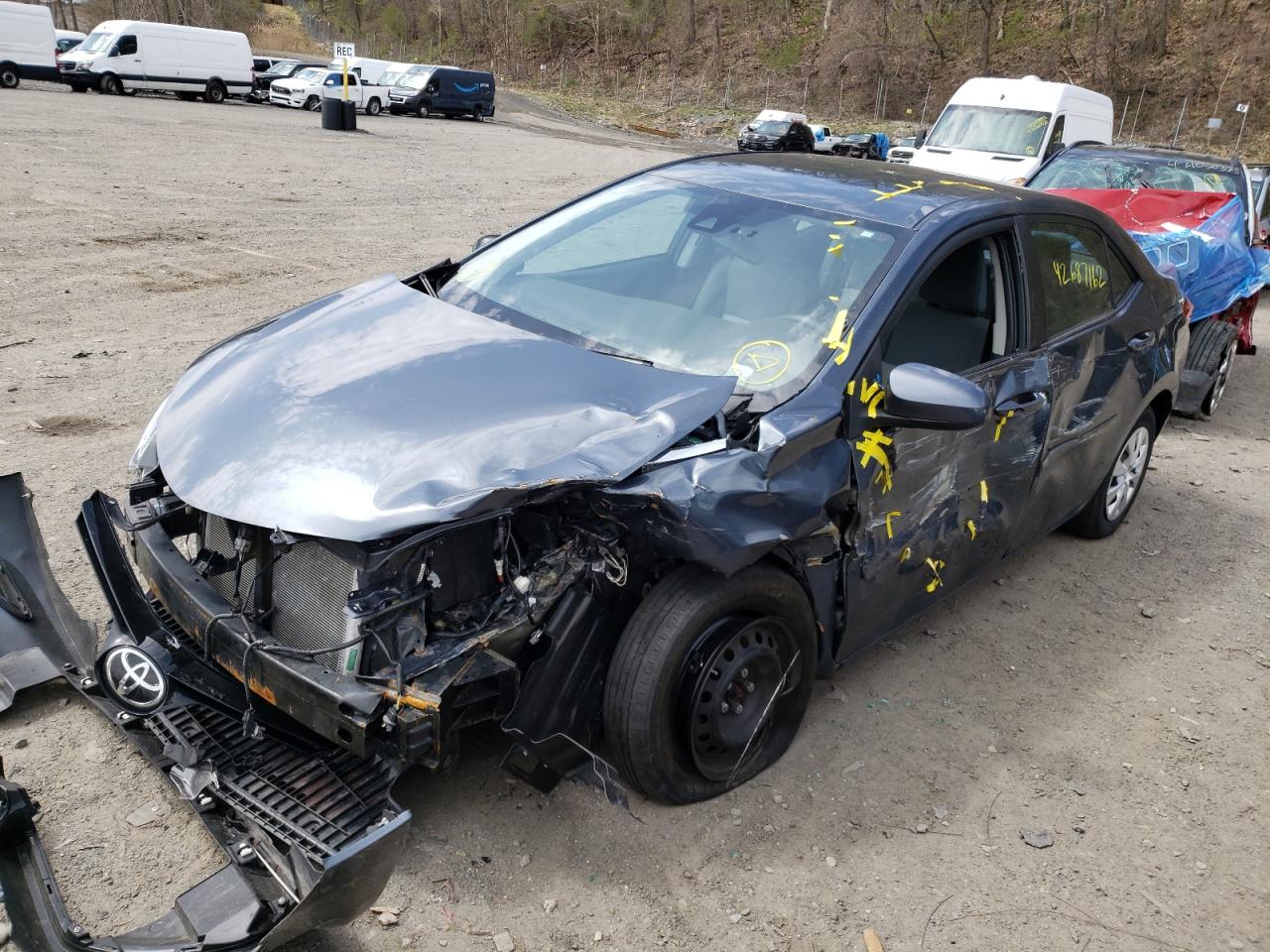 Photo 2 from auction – 2017 TOYOTA COROLLA L with VIN 2T1BURHE2HC775998