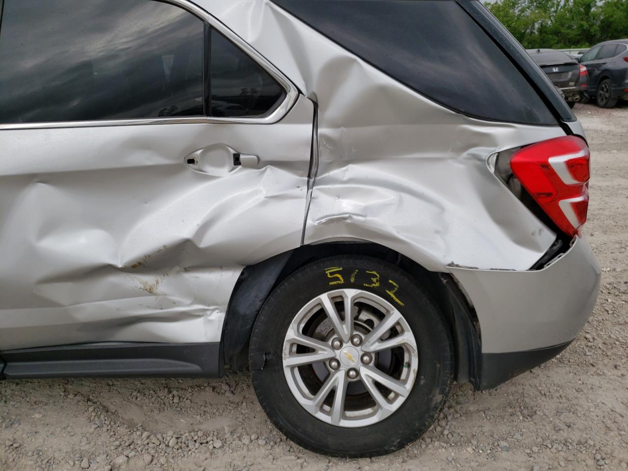 Photo 9 from auction – 2017 CHEVROLET EQUINOX LT with VIN 2GNALCEK0H1540866