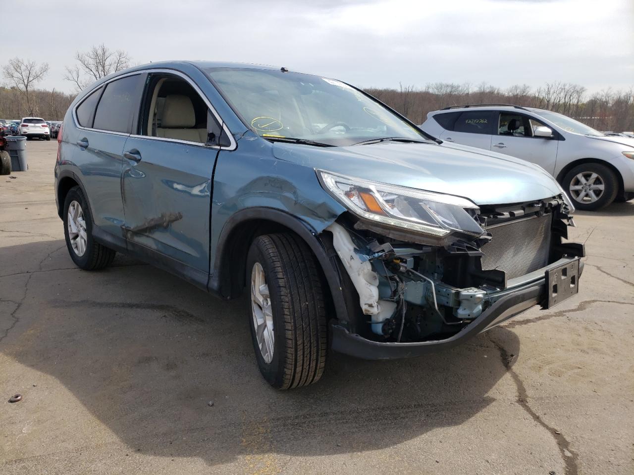 HONDA CR-V EX 2015 with VIN 2HKRM4H57FH632735 - Photo from auction