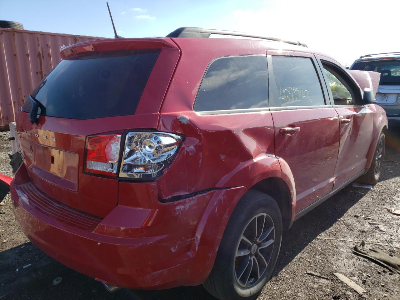 Photo 4 from auction – 2018 DODGE JOURNEY SE with VIN 3C4PDDAG2JT477622