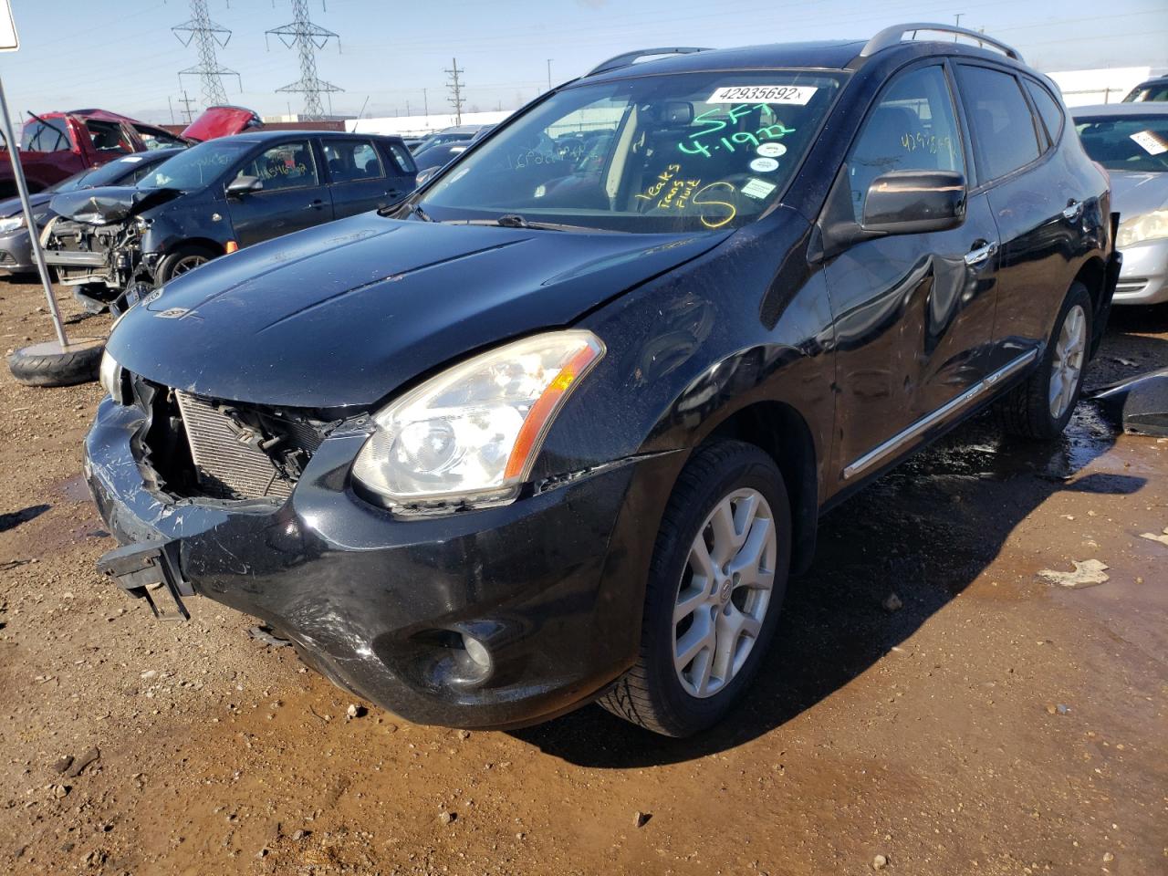 Photo 2 from auction – 2011 NISSAN ROGUE S with VIN JN8AS5MV1BW316044