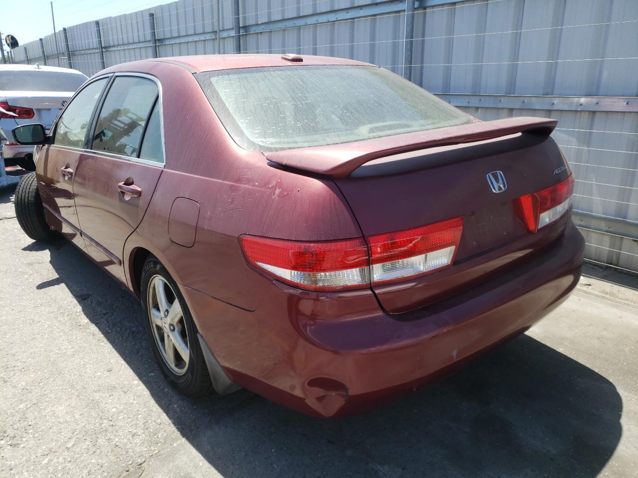 Photo 3 from auction – 2004 HONDA ACCORD EX with VIN JHMCM56844C021268