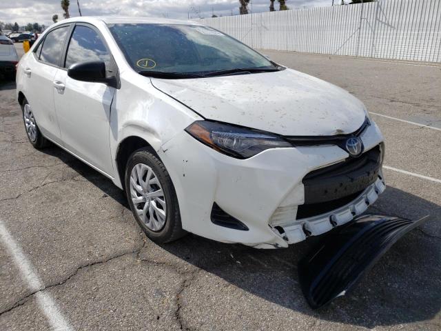 TOYOTA COROLLA L 2018 with VIN 5YFBURHEXJP760347 - Photo from auction