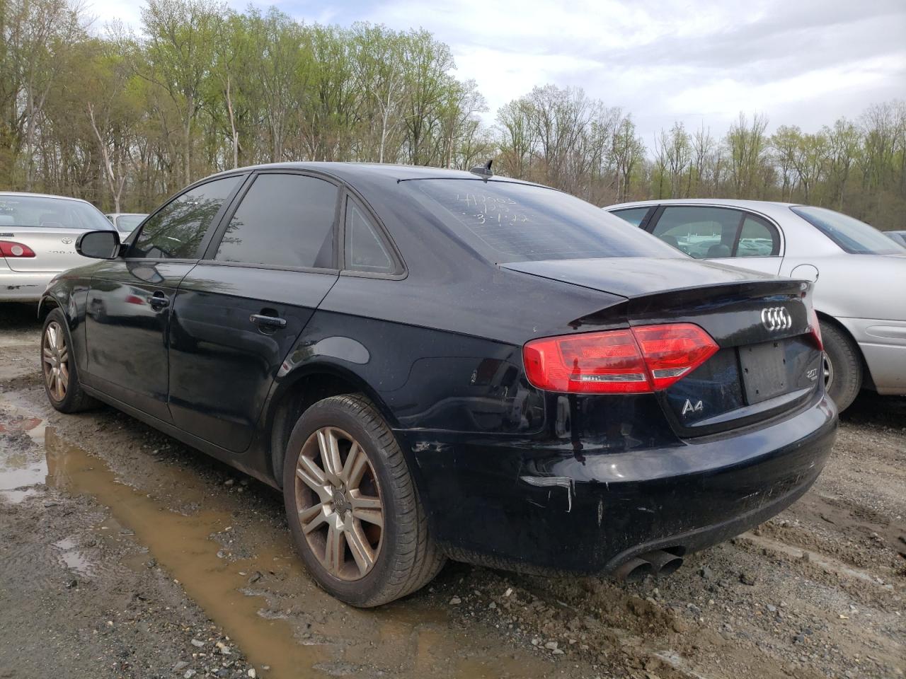 Photo 3 from auction – 2010 AUDI A4 PREMIUM with VIN WAUBFAFLXAN014228